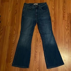 New Levi’s 726 Flared High Waisted Jeans 30x30